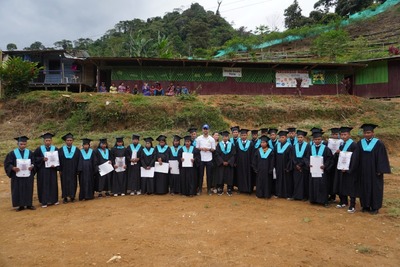 Gobernación acompañó la graduación de la primera promoción de un colegio indígena